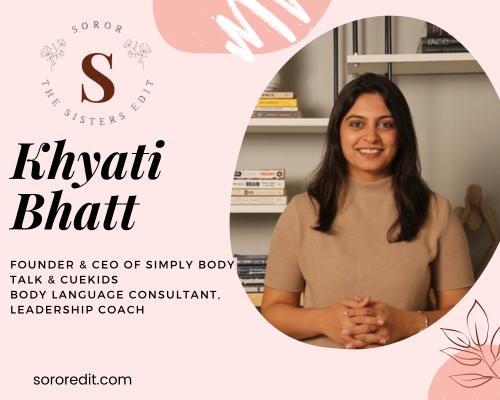 Khyati Bhatt's Leadership and Business Evolution | CueKids | SIimply Body Talk |